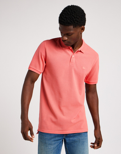 WRANGLER - KOSZULKA GARMENT DYE POLO