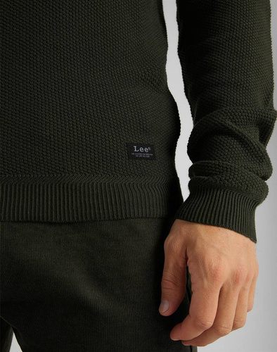 LEE - SWETER BASIC TEXTURED CREW
