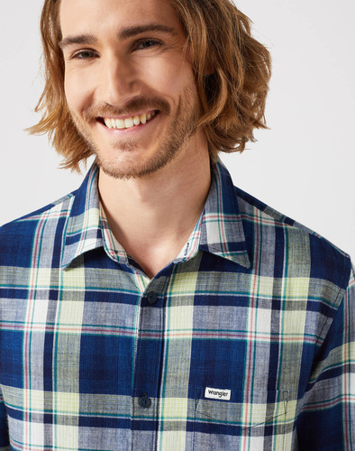 WRANGLER - KOSZULA LS 1 PKT SHIRT