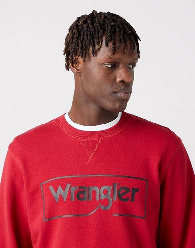 WRANGLER - BLUZA FRAME LOGO CREW