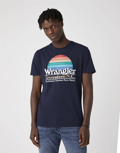 WRANGLER - KOSZULKA SS GRAPHIC TEE