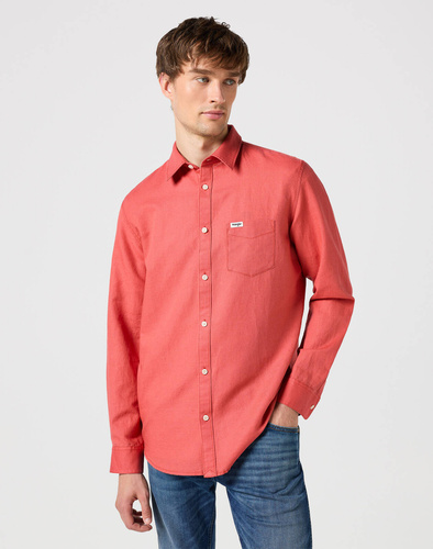 WRANGLER - KOSZULA LS 1 PKT SHIRT