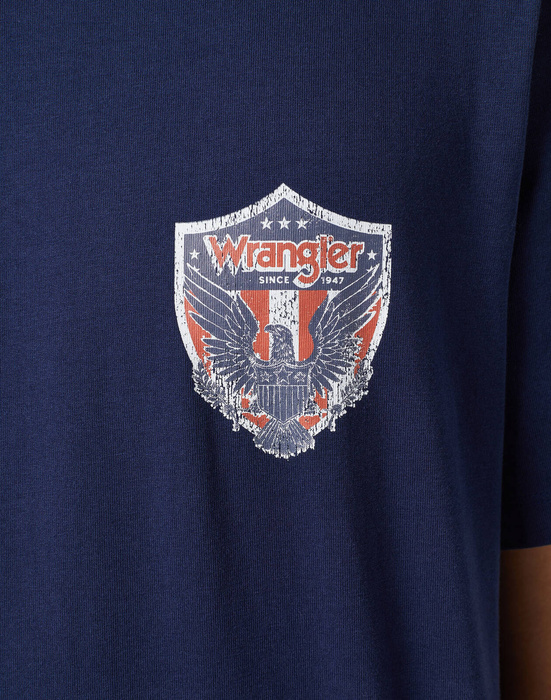 WRANGLER - KOSZULKA AMERICANA TEE