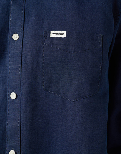 WRANGLER - KOSZULA LS 1 PKT SHIRT