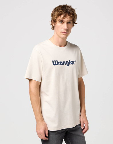WRANGLER - KOSZULKA LOGO TEE