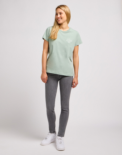 WRANGLER - KOSZULKA SMALL LOGO TEE