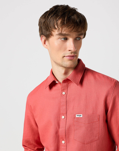 WRANGLER - KOSZULA LS 1 PKT SHIRT