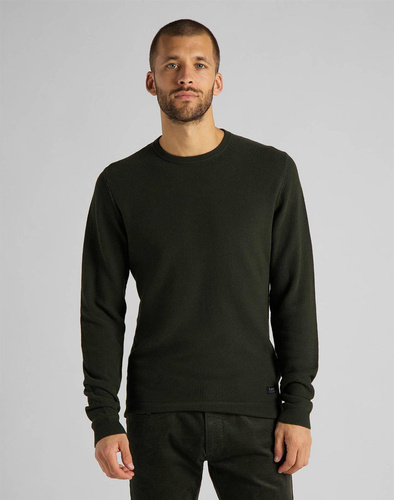 LEE - SWETER BASIC TEXTURED CREW