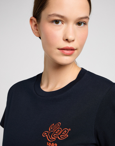 WRANGLER - KOSZULKA SMALL LOGO TEE