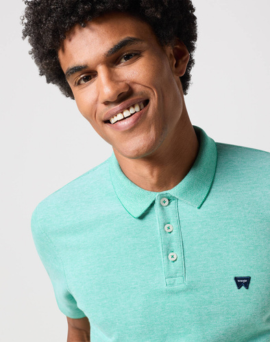 WRANGLER - KOSZULKA REFINED POLO SHIRT