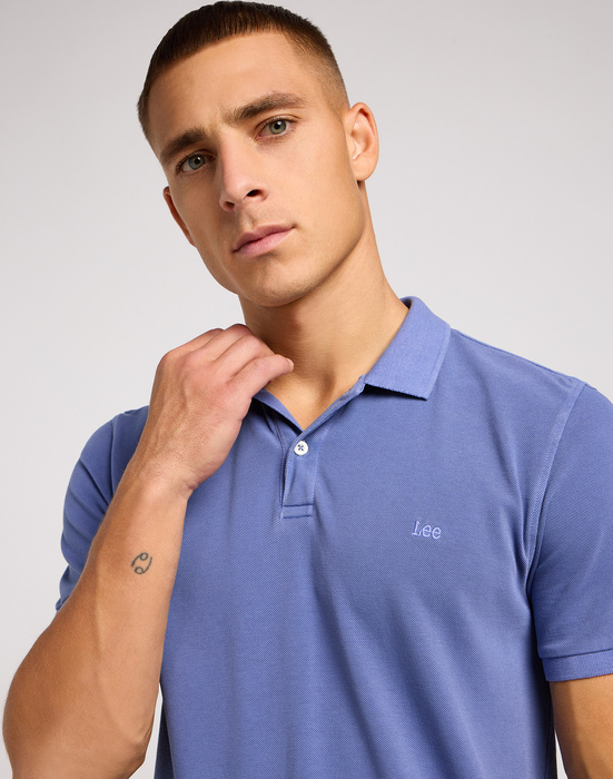 WRANGLER - KOSZULKA GARMENT DYE POLO