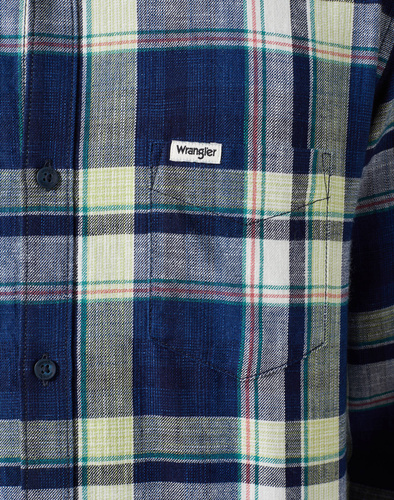 WRANGLER - KOSZULA LS 1 PKT SHIRT