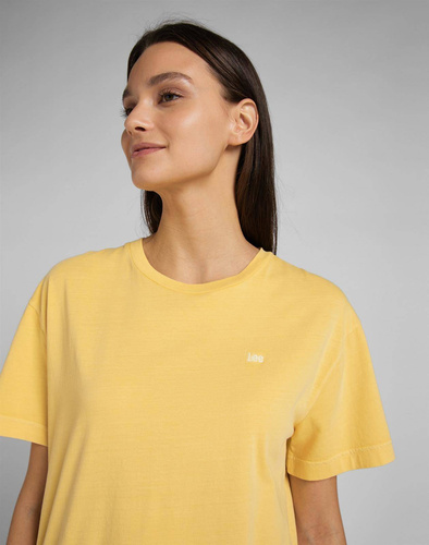 LEE - KOSZULKA PLAIN CREW NECK TEE