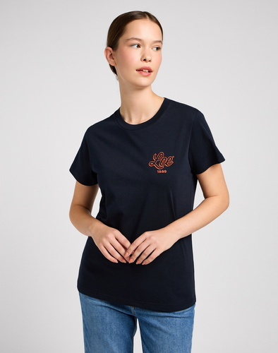 WRANGLER - KOSZULKA SMALL LOGO TEE