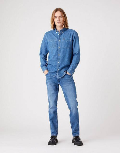 WRANGLER - SPODNIE JEANSOWE GREENSBORO