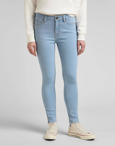 LEE - SPODNIE JEANSOWE SCARLETT HIGH ZIP