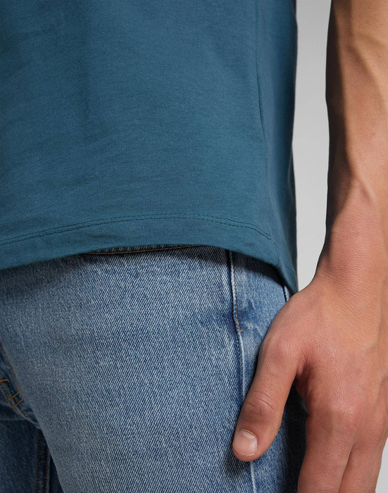 LEE - KOSZULKA SS EMBRO LOGO