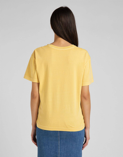 LEE - KOSZULKA PLAIN CREW NECK TEE