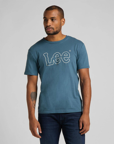 LEE - KOSZULKA WOBBLY LOGO TEE