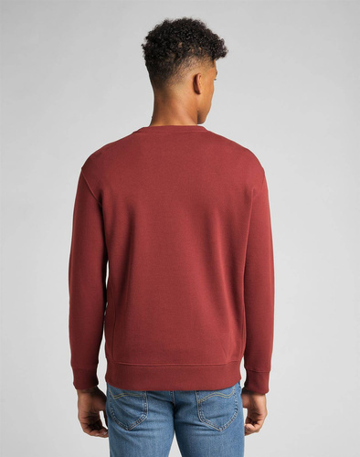 LEE - BLUZA PLAIN CREW SWS