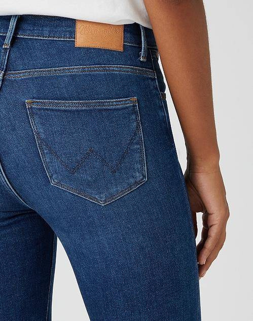 WRANGLER - SPODNIE JEANSOWE SLIM