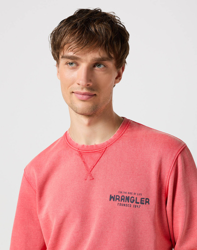 WRANGLER - BLUZA GRAPHIC CREW