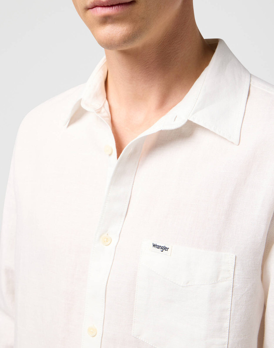 WRANGLER - KOSZULA LS 1 PKT SHIRT