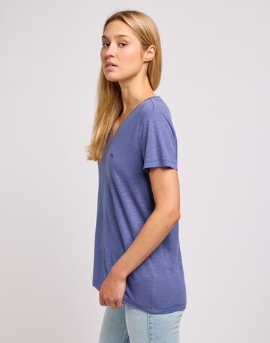 WRANGLER - KOSZULKA V NECK TEE