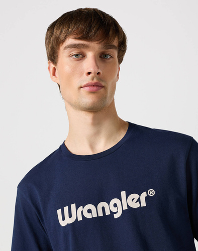 WRANGLER - KOSZULKA LOGO TEE
