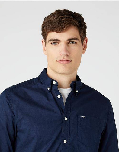 WRANGLER - KOSZULA - LS 1PKT BUTTON DOWN