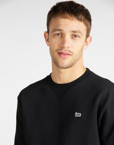 LEE - BLUZA PLAIN CREW SWS
