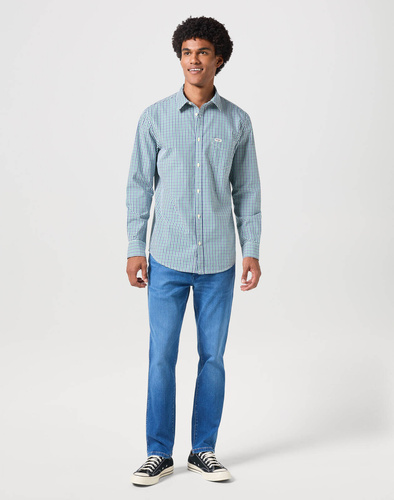 WRANGLER - KOSZULA LS 1 PKT SHIRT