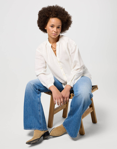 WRANGLER - KOSZULA POET SLEEVE BLOUSE