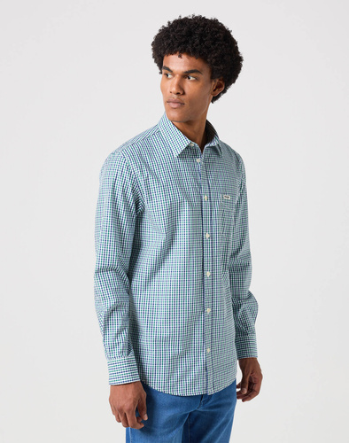 WRANGLER - KOSZULA LS 1 PKT SHIRT