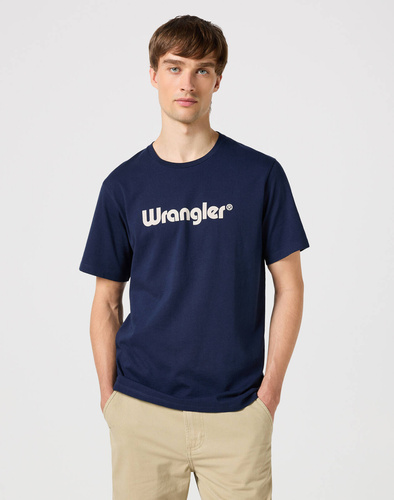 WRANGLER - KOSZULKA LOGO TEE