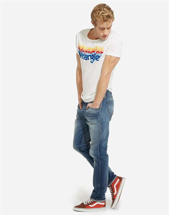 WRANGLER - KOSZULKA RAINBOW TEE