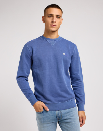 WRANGLER - BLUZA PLAIN CREW SWS