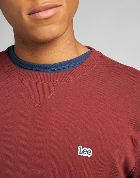 LEE - BLUZA PLAIN CREW SWS