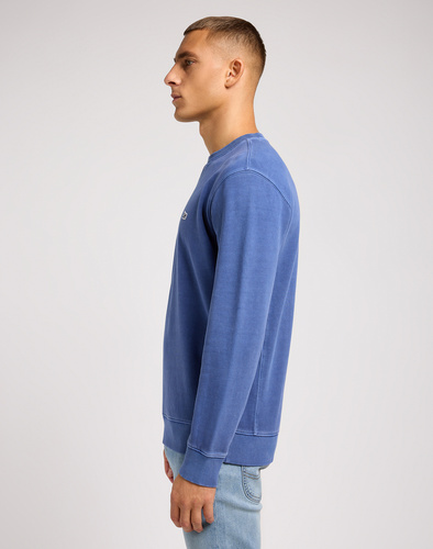 WRANGLER - BLUZA PLAIN CREW SWS