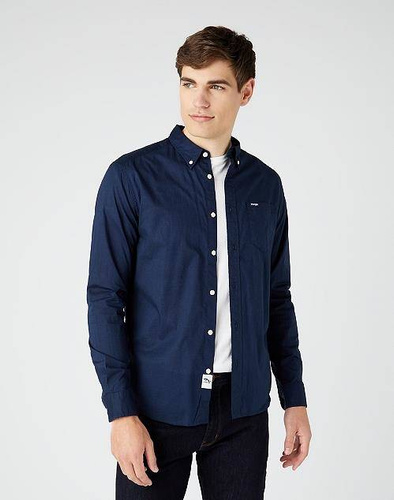 WRANGLER - KOSZULA - LS 1PKT BUTTON DOWN