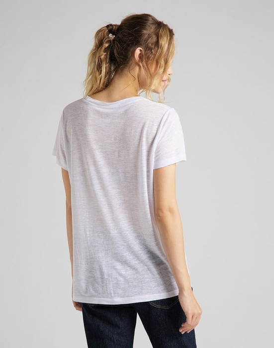 LEE - KOSZULKA V NECK TEE