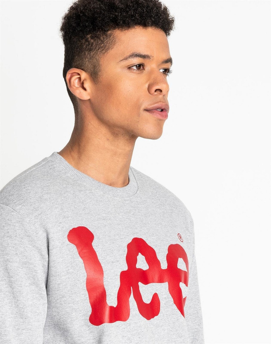 LEE - BLUZA LEE CREWNECK SWS