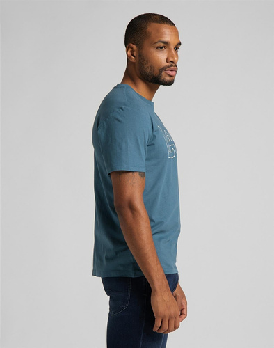 LEE - KOSZULKA WOBBLY LOGO TEE