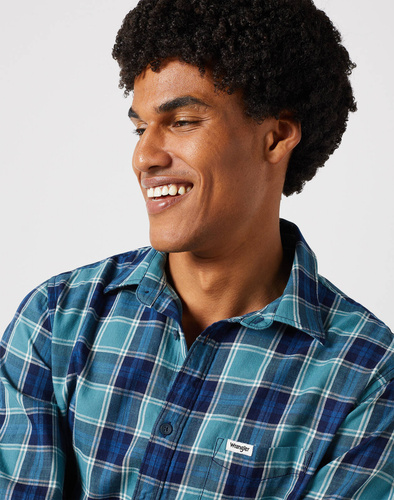 WRANGLER - KOSZULA LS 1 PKT SHIRT