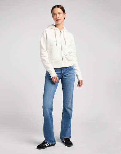 WRANGLER - BLUZA ZIP THROUGH HOODIE