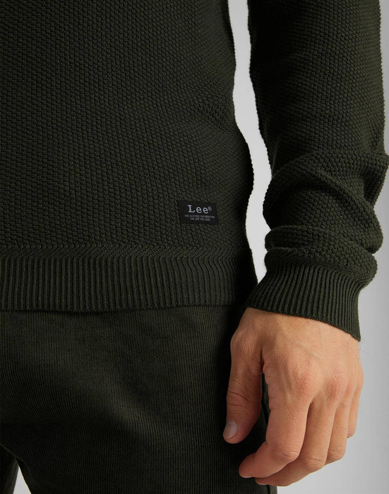 LEE - SWETER BASIC TEXTURED CREW
