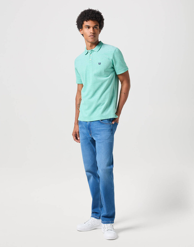 WRANGLER - KOSZULKA REFINED POLO SHIRT