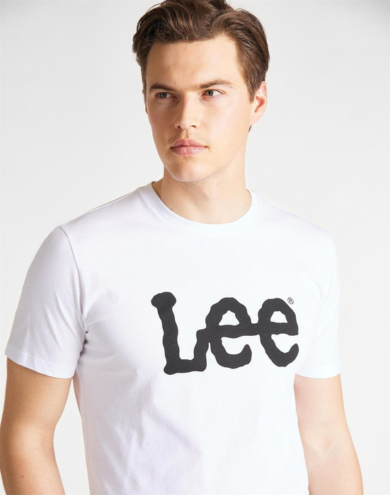 LEE - KOSZULKA WOOBLY LOGO TEE