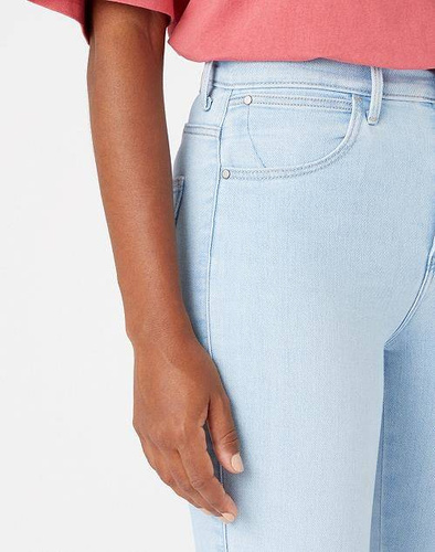 WRANGLER - SPODNIE JEANSOWE HIGH RISE SKINNY