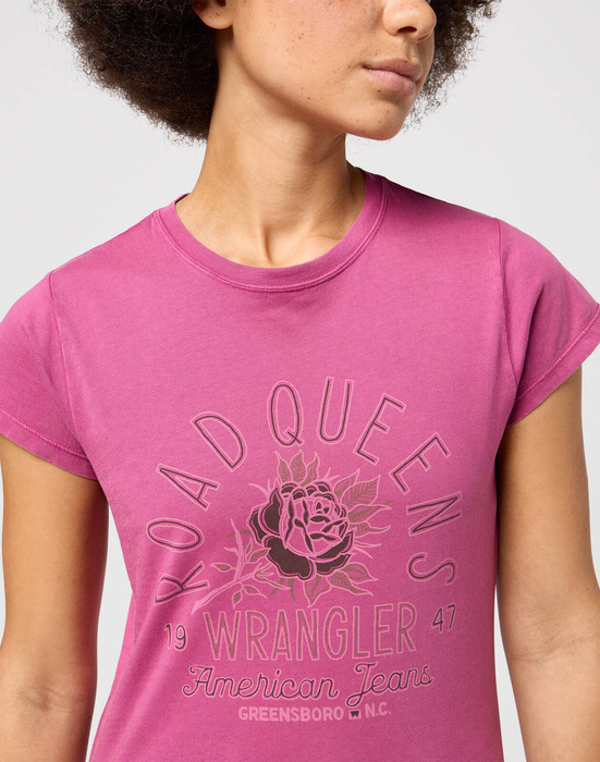 WRANGLER - KOSZULKA SHRUNKEN BAND TEE